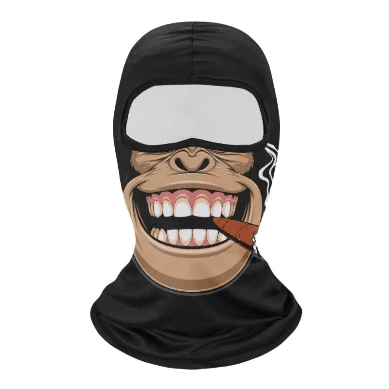 Balaclava Outdoor Cool Sunscreen Motorcycle Cycling Face Mask Full Face Cover Men Helmet Hood Motorcycle Accessories Biker Mask
