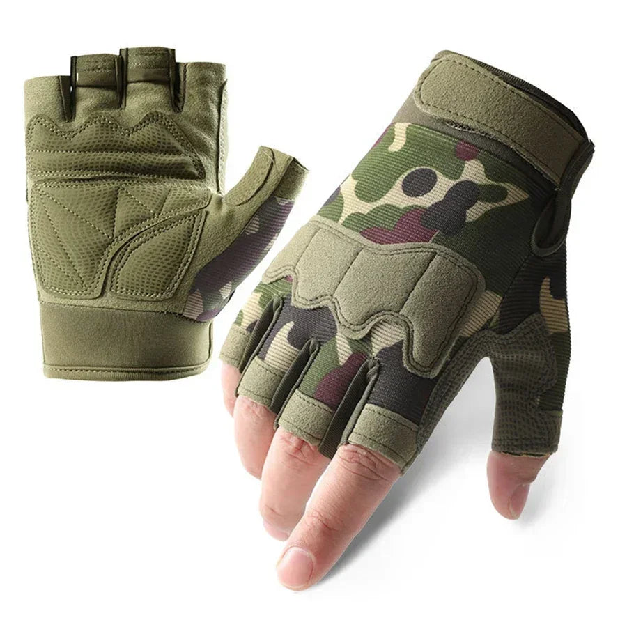Tactical Gloves,Padded Lightweight Breathable Climbing Glove for Rock,Motorcycle,Climbing,Cycling,Tree,Sail,Outdoor Sports