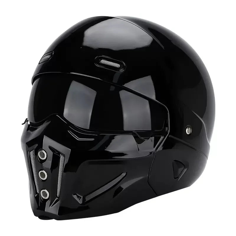 2026 New Scorpion Casco Retro Motorcycle Cascos Moto Locomotive Personality Multi-purpose Combination DOT Half Helmet