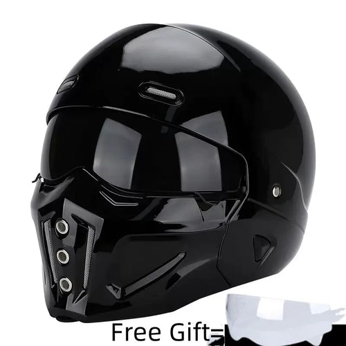 2026 New Scorpion Casco Retro Motorcycle Cascos Moto Locomotive Personality Multi-purpose Combination DOT Half Helmet