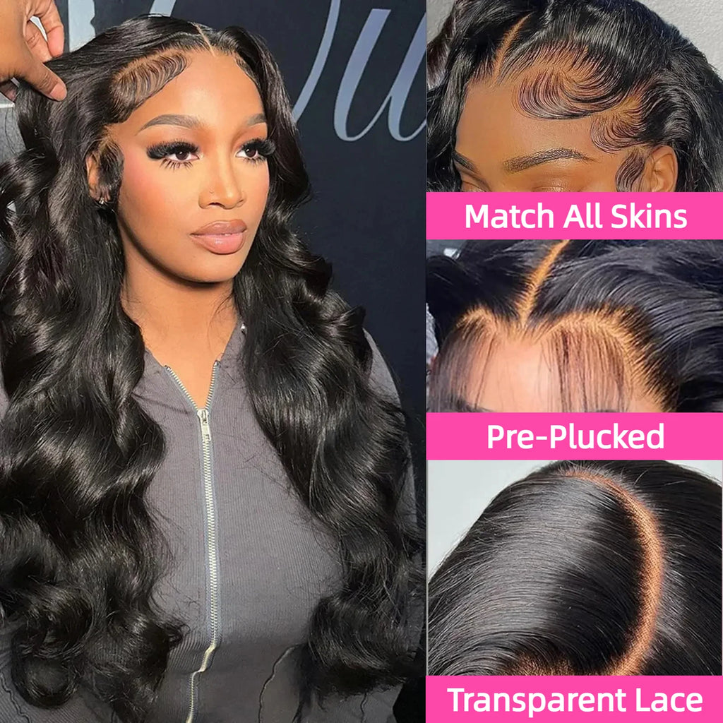 30 36 Inch Body Wave Lace Front Wig 13x4 13x6 Lace Frontal Human Hair Wigs 200 Density Body Wave Brazilian Hair Wig For Women
