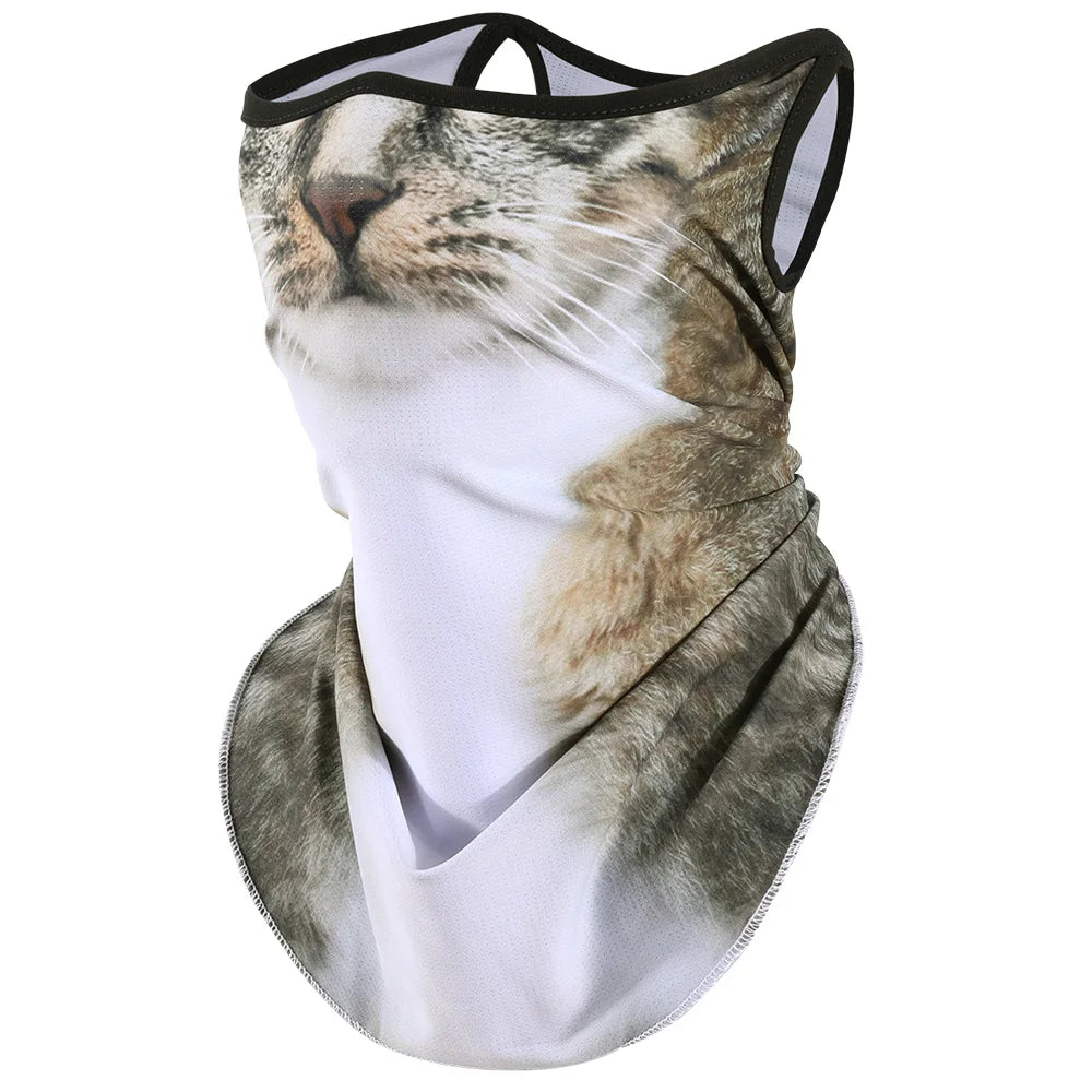 Motorcycle Face Mask Moto Helmet Breathable Bandana Hood Ski Neck Warmer Gaiter Windproof Dustproof Scarf Biker Mask