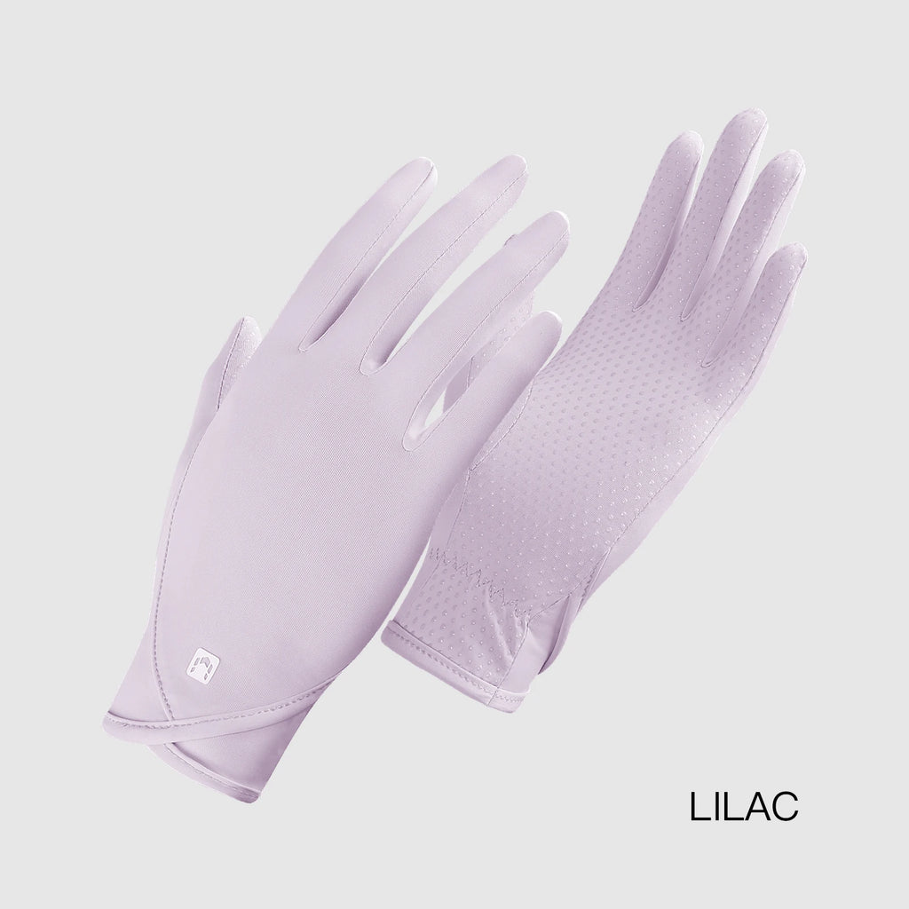 Sunscreen gloves Thin Ice Silk Women's for Women and Men Driving Electric Motorcycles Fishing UV Protection, Anti Slip,ventilate