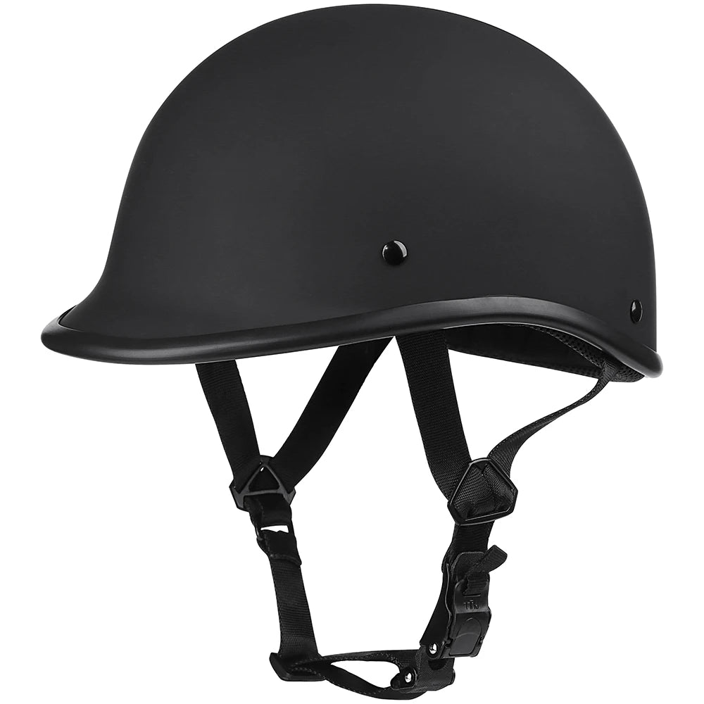 Motorcycle Half Helmet German Vintage Helmet Moto Motorcycle Open Face retro scooter half Helmet Biker Pilot Helmet
