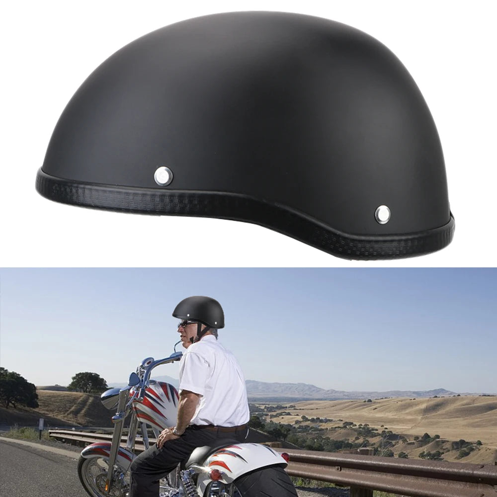 Unisex Motorcycle Helmet Ultralight Cycling Safety Helmet Retro Vintage MTB Bike Helmet Half face helmet