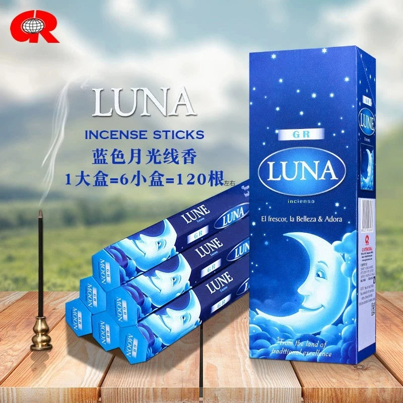 T68 20Pcs India Incense Sticks - Handmade Sandalwood/Lavender/Lemon Aromatherapy Sticks for Meditation