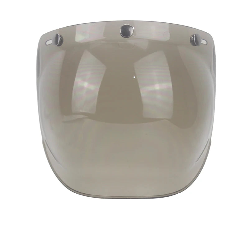 Motorcycle Helmet Bubble Visor Motorbike Helmet Visors Multicolor Vintage Cascos Para Moto Windshield Shield Universal Mask