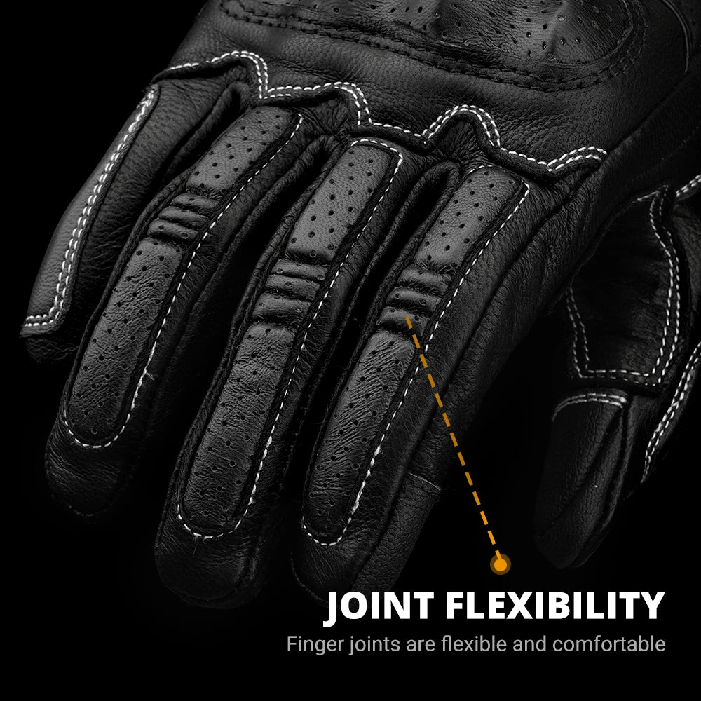 Men's Motorcycle Touch Screen Gloves Motorbike Full Finger Gloves Outdoor Motocross Non-slip Riding Gloves Breathable M-2XL