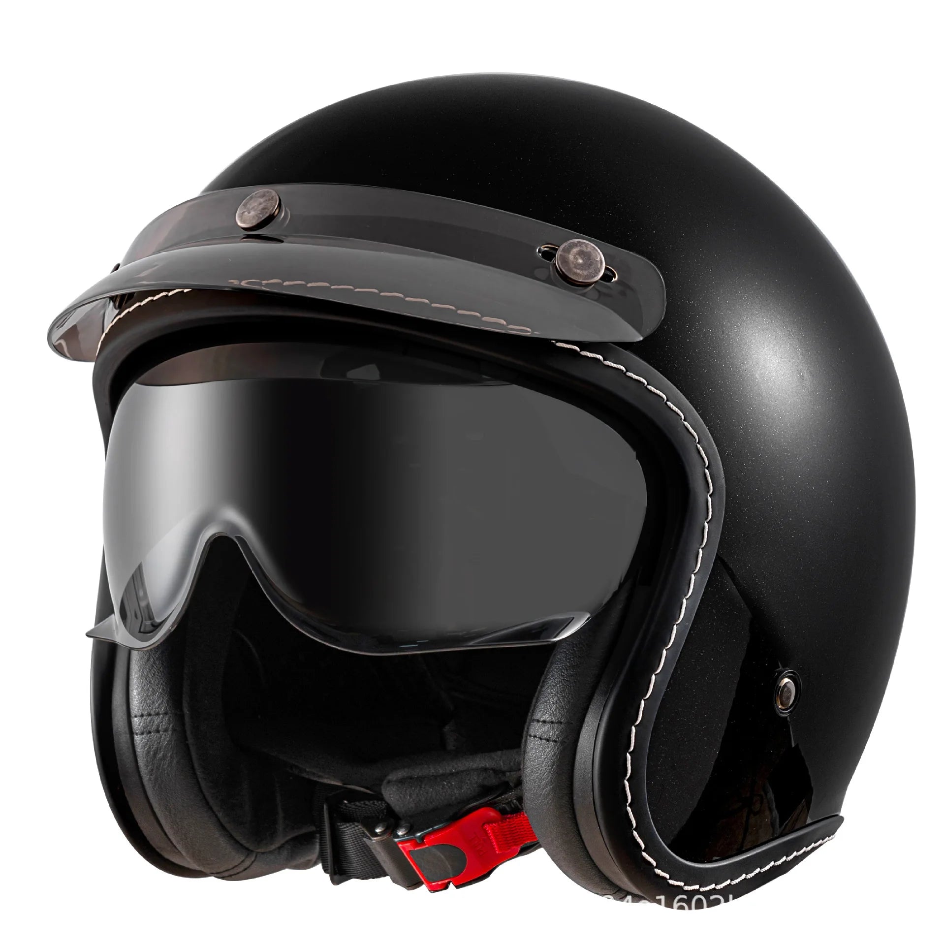 HOT Open Face Motorcycle Helmet Vintage Moto Helmet Unique Retro Motorbike 3/4 Half Helmet Removable lining cascocascospara moto