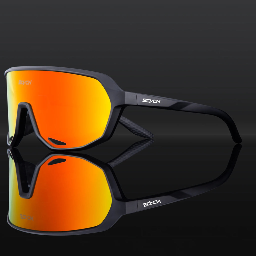 SCVCN Hot Photochromic UV400 Cycling Glasses Motorcycle Bike Riding Outdoor Sport Cycling Sunglasses Men Women Hiking Goggles
