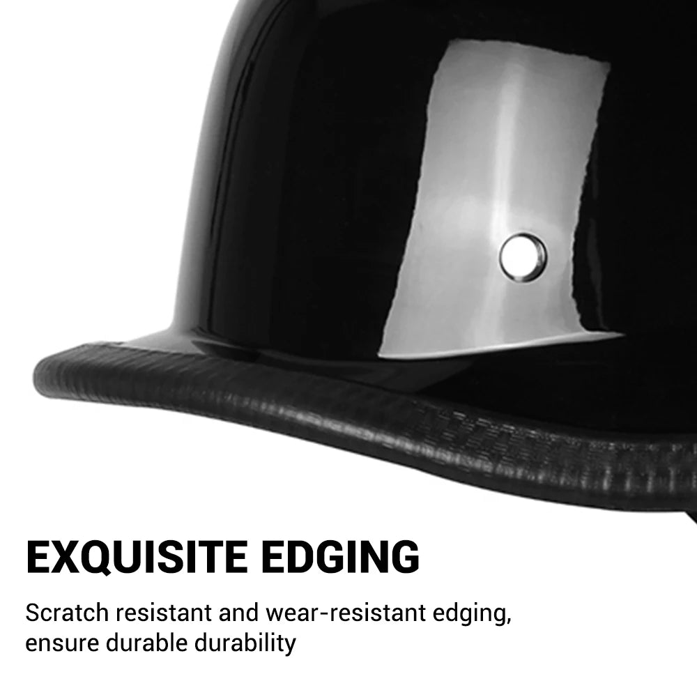 DOT Certification Motorcycle Half Helmet Anti-fall And Sun Cap Motorbike Helmet Fashion Vintage Moto Riding Safety Helmets S-2XL