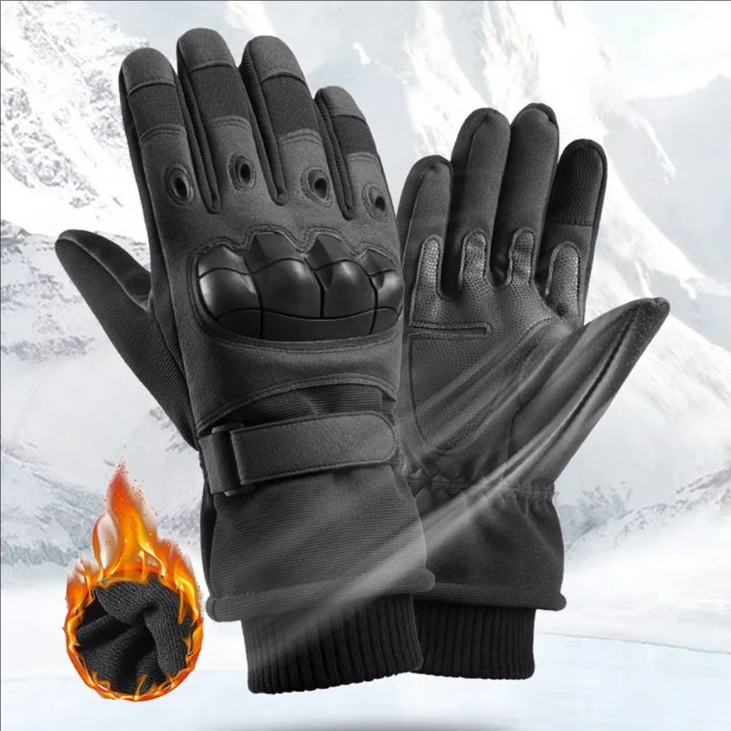 Winter Camping and Hiking,Motorcycle tactical hunting full finger walking gloves, skiing protective sports gloves, riding gloves