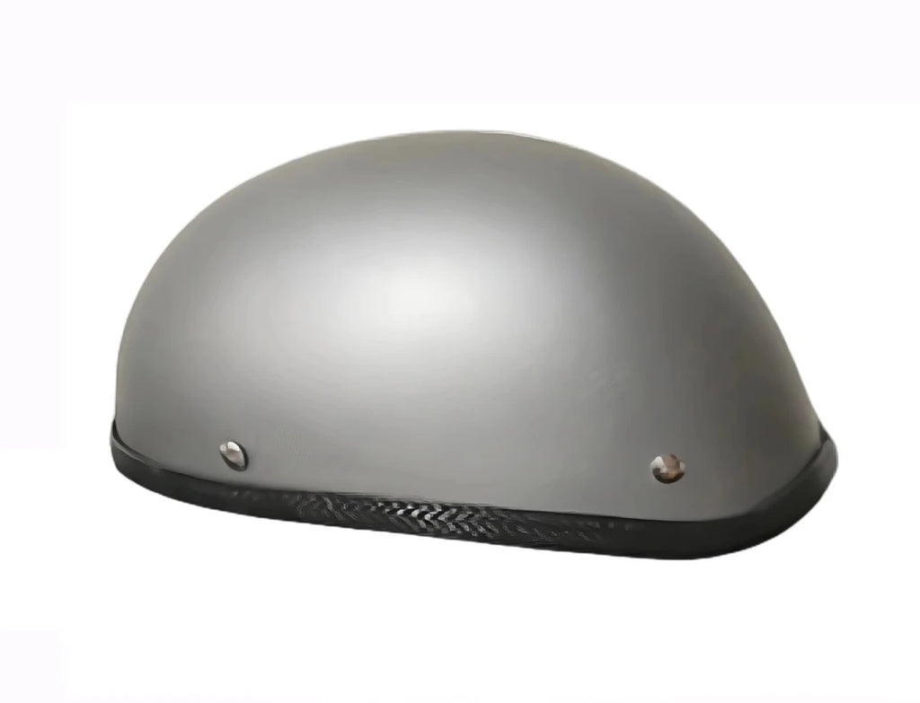 Vintage Retro German Soldier Half Helmet Fiberglass Shell Lightweight Cruise Off Road Motorcycle Helmet Cool Stylish Design