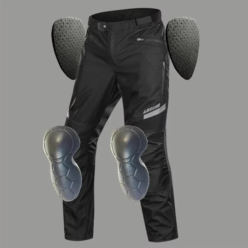 Winter Warm Motorcycle Jacket Pants Suit Waterproof Men Motorbike Riding Moto Jacket Protective Gear Armor Clothing