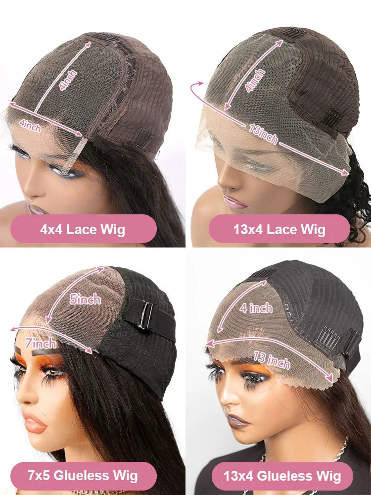 Short Bob Human Hair Wigs Bone Straight 13x6 13x4 Glueless Wig 5x5 Ready To Wear And Go Closures Wigs For Women Pre Cut Lace