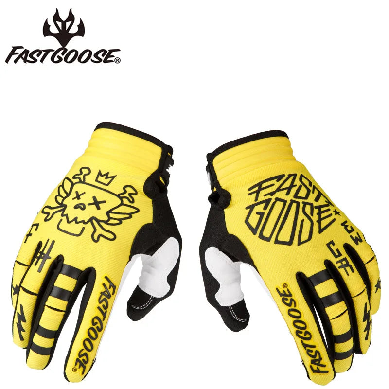 FASTGOOSE Summer Riding Touch Screen Unisex Motorcycle Gloves bike Anti-Slip Accessories Finger Biker Cycling  Glove for ATV MTB