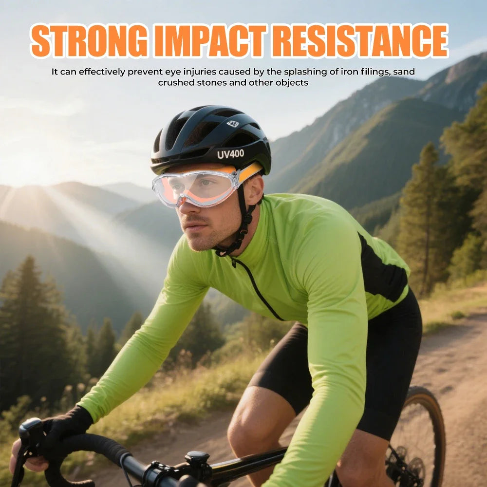 High-Quality HD Motorcycle Riding Goggles with Dustproof Impact-Resistant Anti-Fog Soft Frame  and Excellent Wind Protection