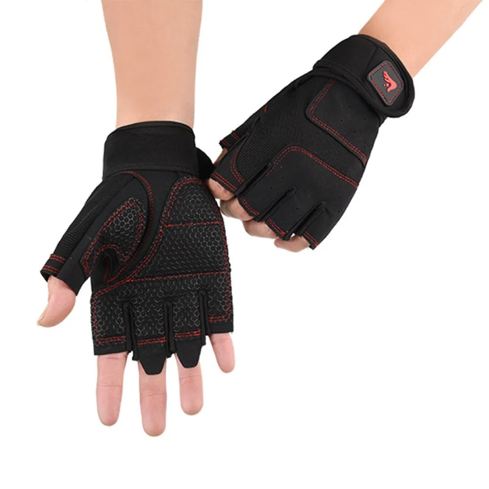 Retro Wear-Resistant Motorcycle Gloves Vintage Anti-Slip Racing Gloves Goatskin Leather Fingerless Half Finger Gloves Women Men