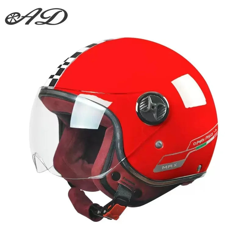 High Quality New electric helmet for men and women four seasons general safety helmet autumn and winter warm motorcycle helmet