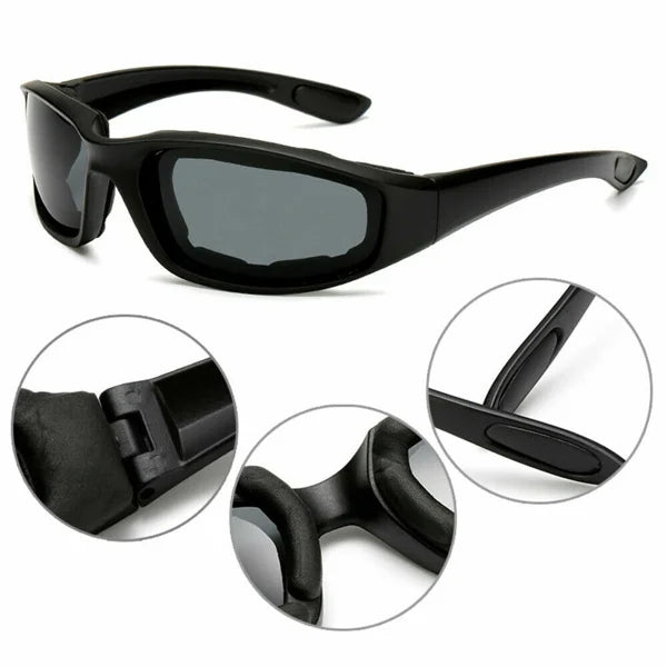 1 pairs Motorcycle Sports Biker Riding Glasses Wind Resistant Eye Protection Sports Goggles Cycling