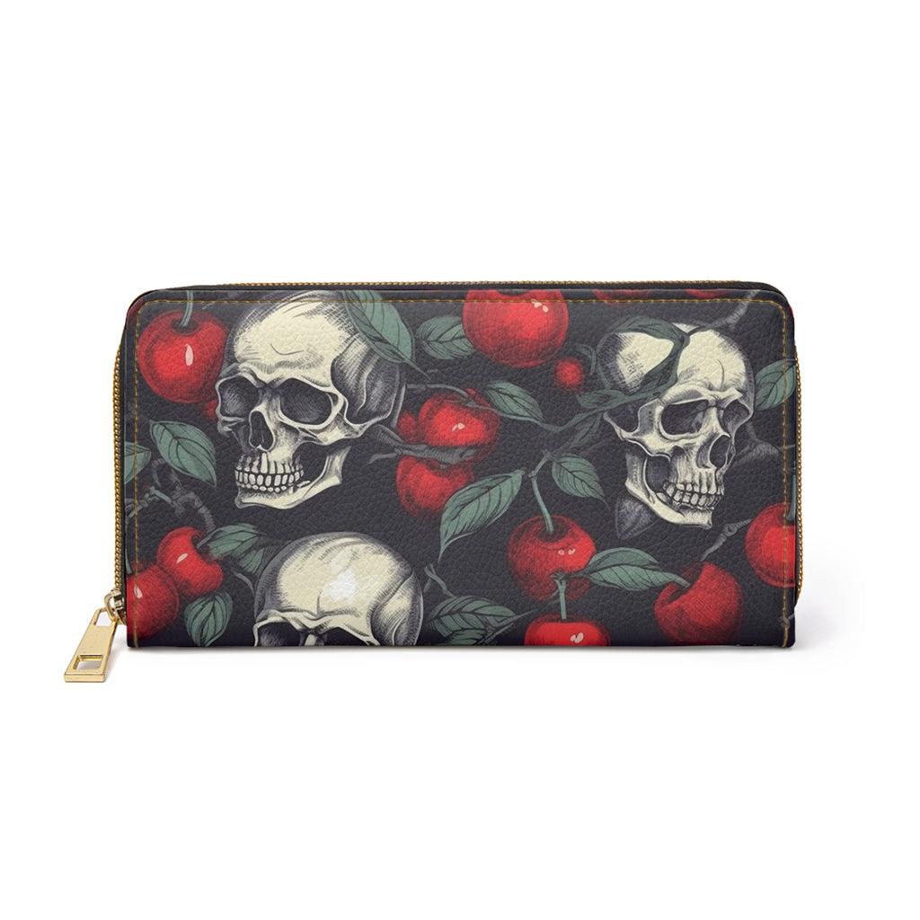 Crimson Skull Wallet