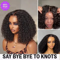 No Glue Deep Wave Short Bob Lace Frontal Wig For Women 13x4 5x5 Glueless Bob Wig Curly Human Hair Wigs 250 Density Ready to Wear