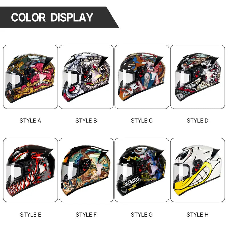 Ultra Durable Touring Full Face Motorcycle Helmet with Soft Lining Designed for Long Rides Comfortable and Reduced Wind Noise