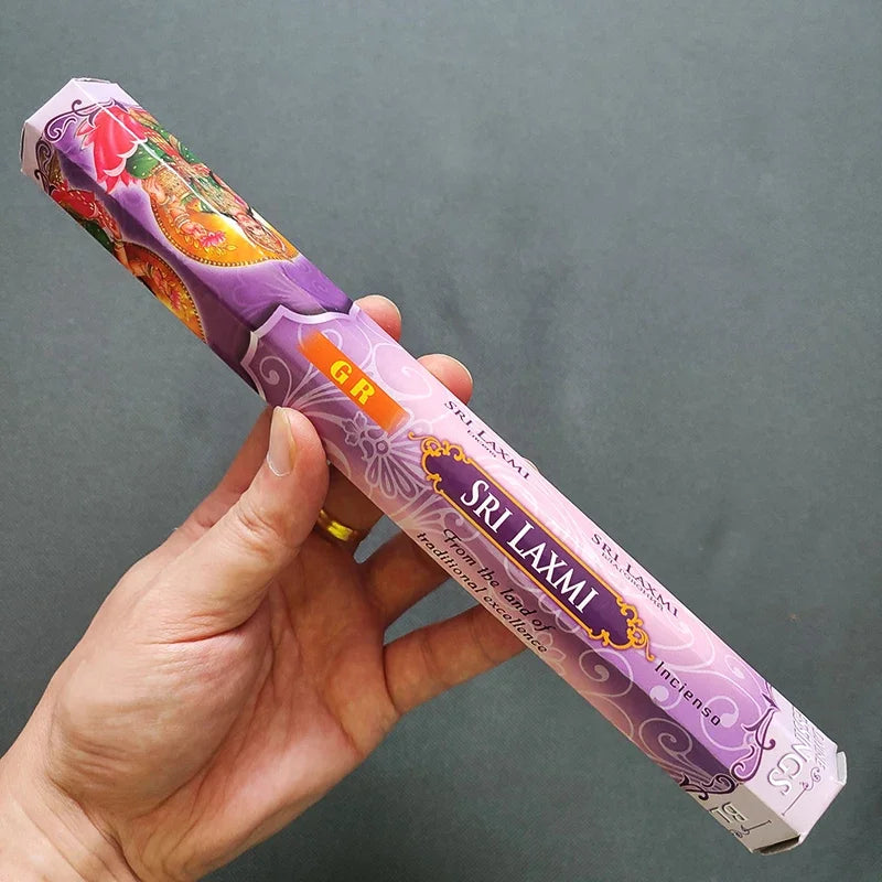 Y 20 Sticks Indian Incense White Sage Meditation Lavender Yoga Sea Breeze Love Incense Purifying Air Deodorization Aromatherapy