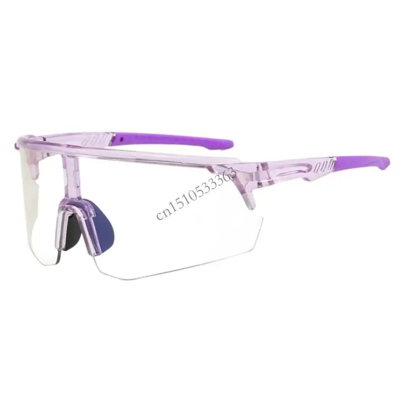 090E Day Night Riding Glasses Lightweight Frame Soft Silicone Nose Pads Windproof Design for Motorcycle Bike Enthusiasts
