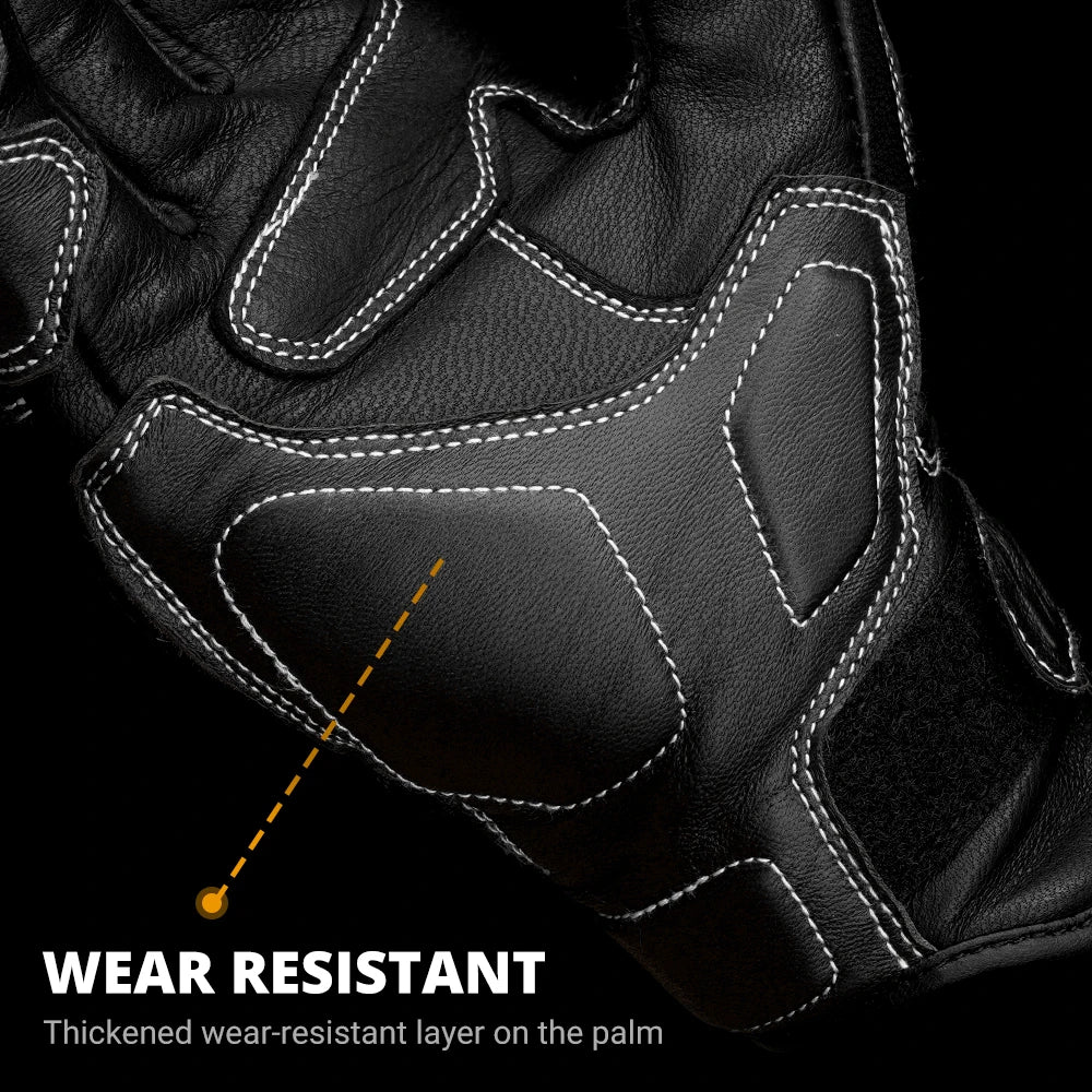 Men's Motorcycle Touch Screen Gloves Motorbike Full Finger Gloves Outdoor Motocross Non-slip Riding Gloves Breathable M-2XL