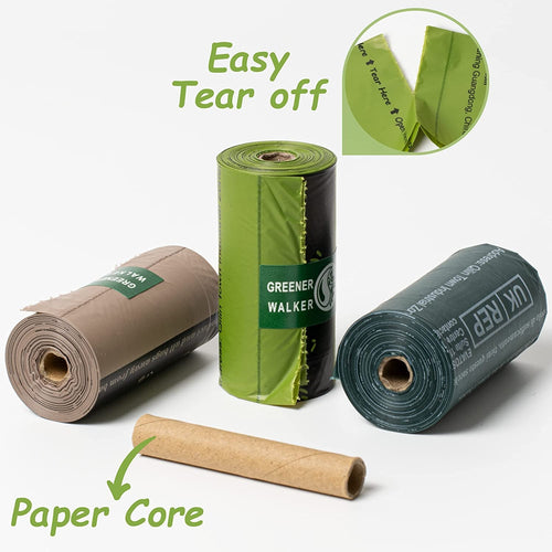 540 Count Dog Poop Bags Extra Thick Leak Proof Waste Bags Refill Rolls