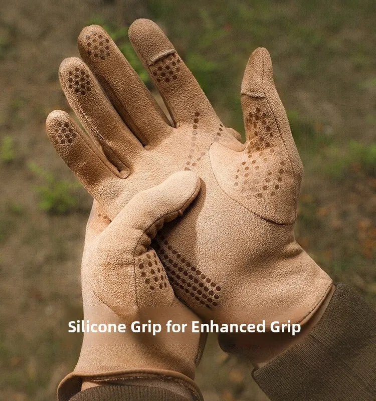 Men's Thin Fce Lined Gloves for Cycling And Motorcycle Riding Touch Screen ible Warm Driving Gloves Spring Autumn