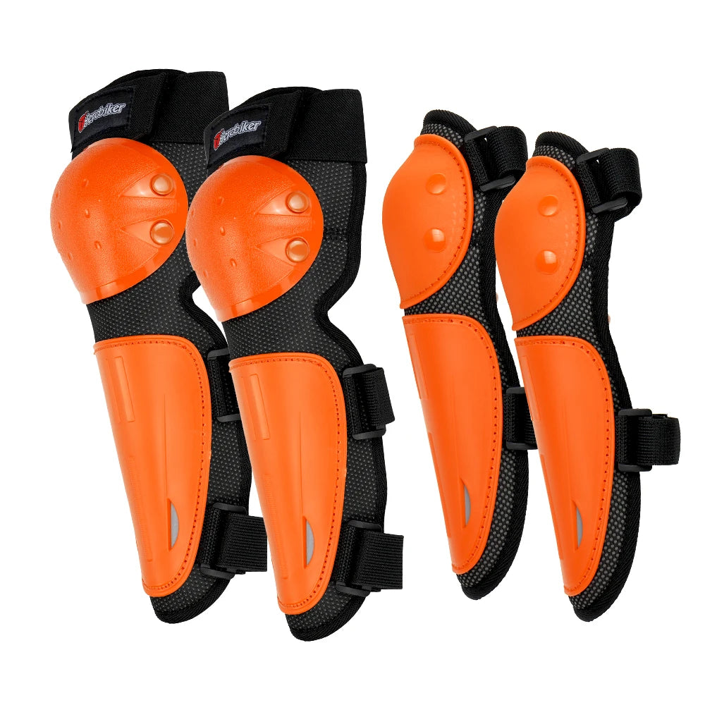 Motorcycle Armor Vest Protection Motocross Body Armor Jacket Protective Armors Riding Kneepads Moto Full Armor Children