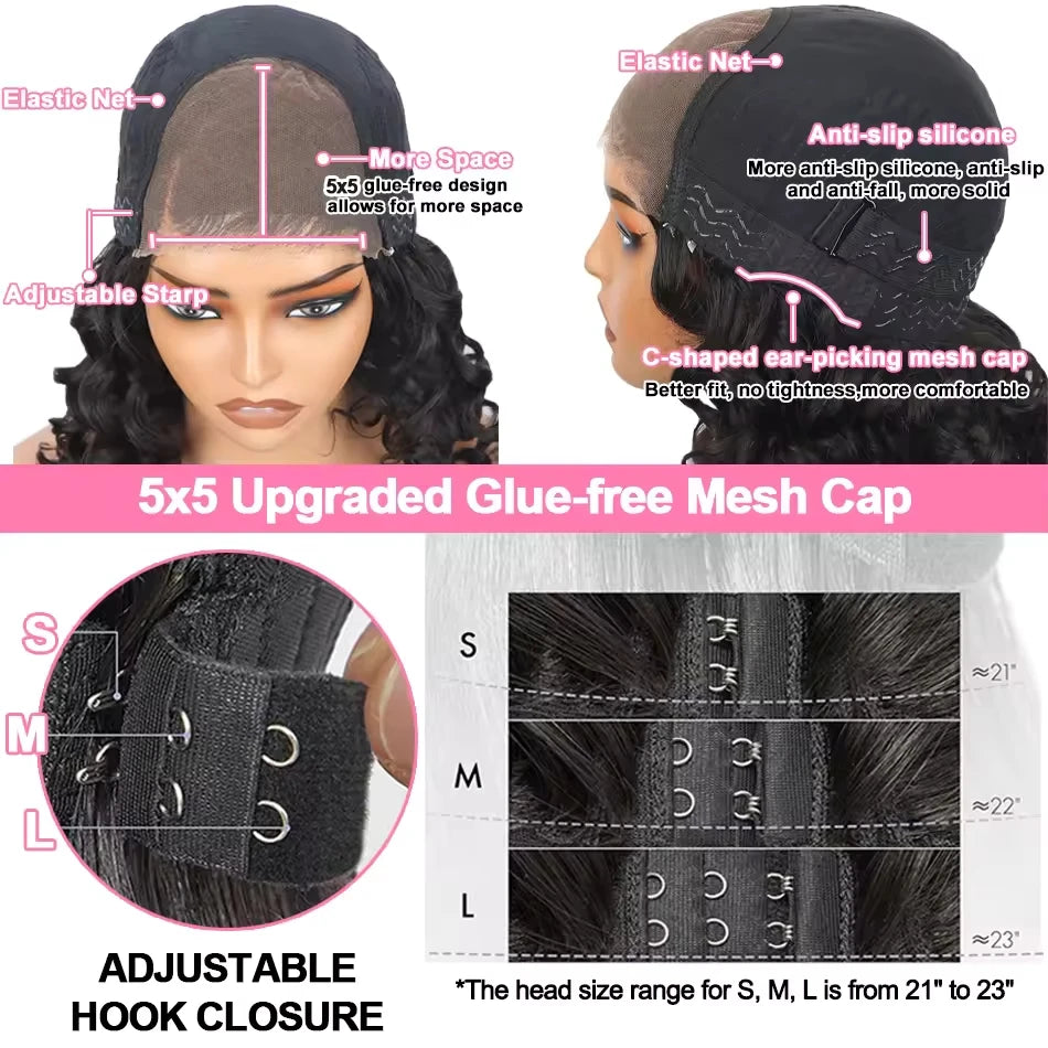 Ultra-thin Invisible Melt Skins 360 HD Full Lace Front Wigs Human Hair Can ponytail Invisible Strap Straight 13x4 Lace Front Wig