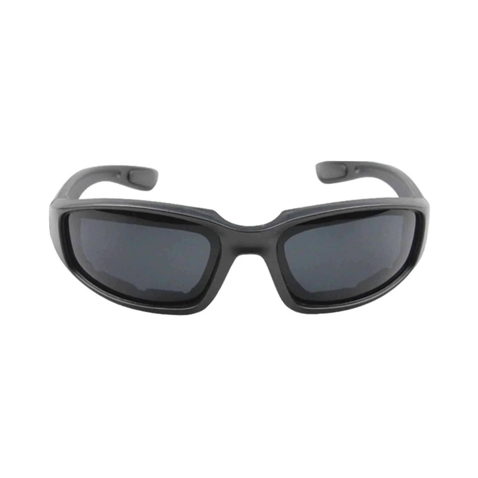 Motorcycle Riding Glasses Padding Goggles UV Protection Dustproof Windproof Sunglasses with Clear Smoke Yellow Lens Anti-glare