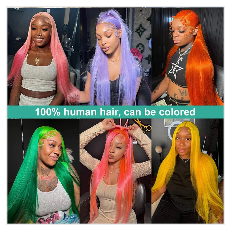 30 Inches 613 HD Lace Frontal Wig 13x6 Blonde Wig Human Hair Pre Plucked 13x4 Brazilian Straight Human Hair Wigs for Black Women