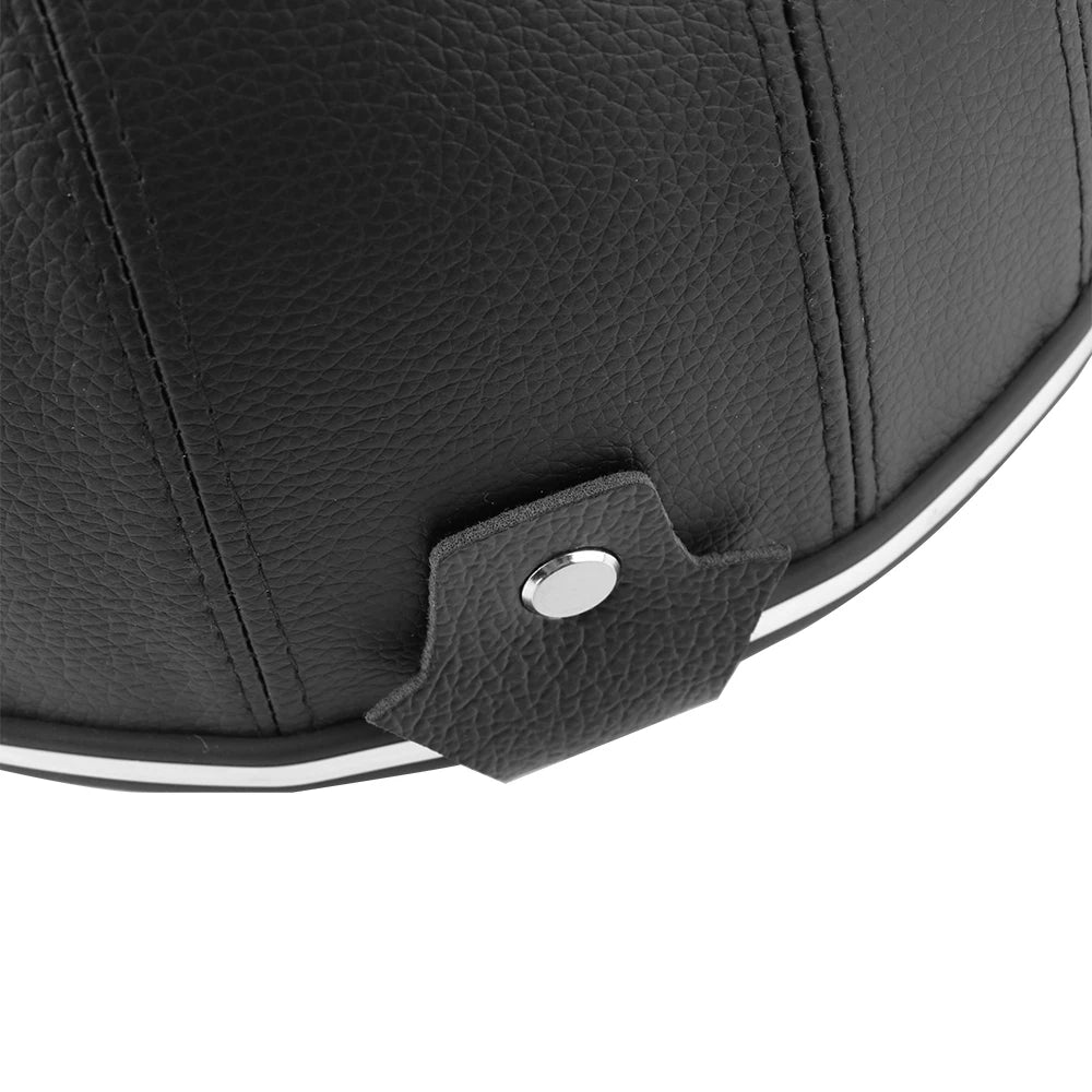 Safety Hard Hat Half Face Vintage Summer Cap Baseball Cap Style For Cafe Racer Chopper Scooter Motorcycle Half Helmet