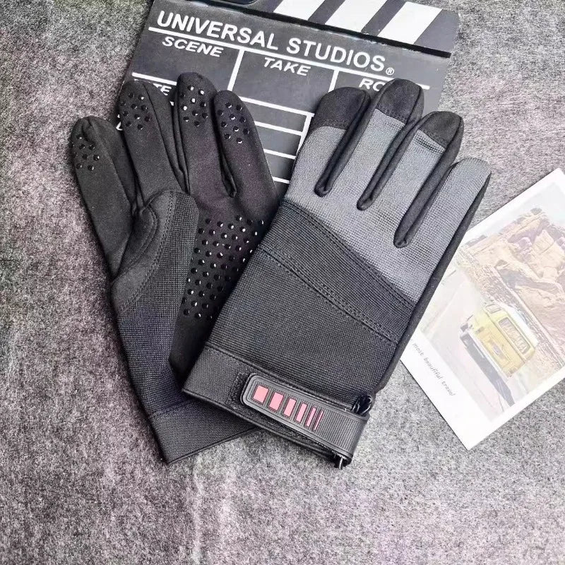 Motorcycle Riding Gloves Drill Work Gloves Sturdy Outdoor Car Repair Woodworking Electrical Tools Gloves