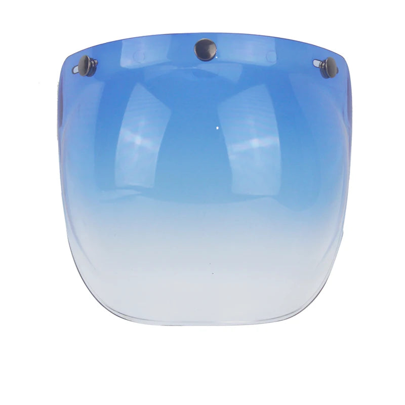 Motorcycle Helmet Bubble Visor Motorbike Helmet Visors Multicolor Vintage Cascos Para Moto Windshield Shield Universal Mask