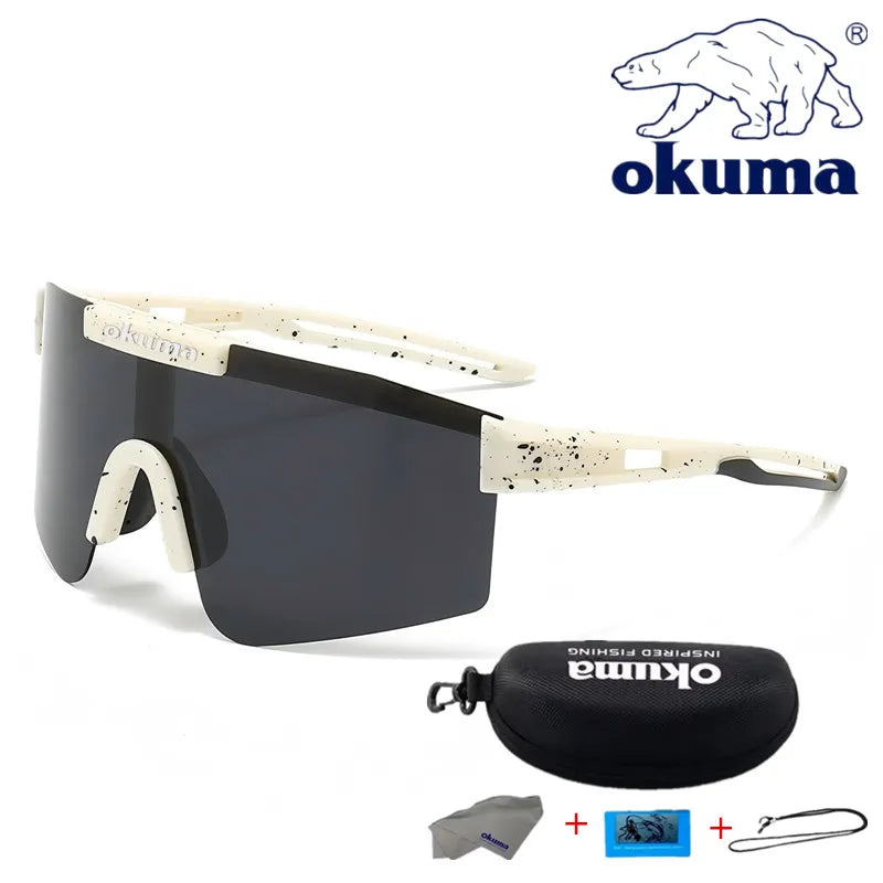 Okuma's new riding polarized sunglasses, motorcycle sports glasses, outdoor climbing sunglasses, UV400