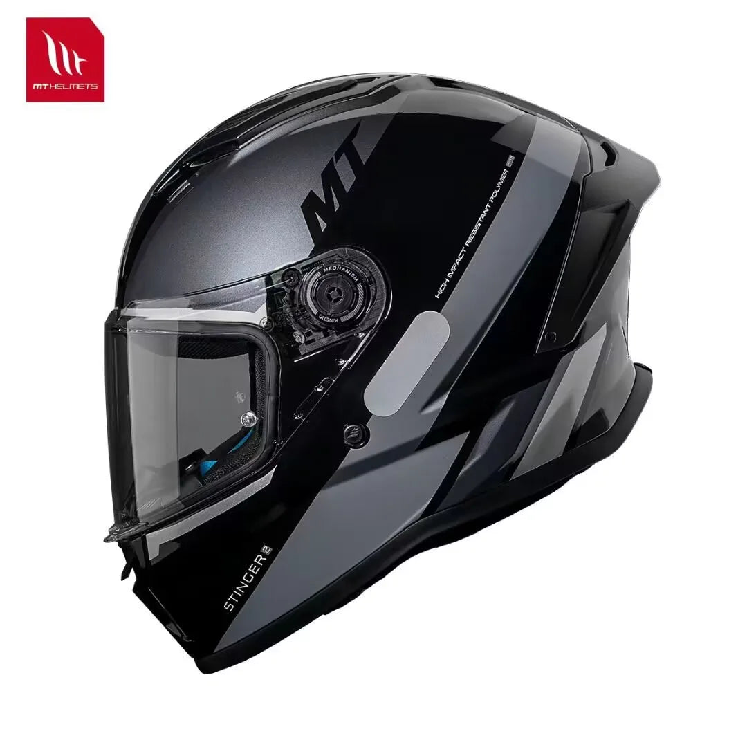 2025 MT Stinger 2 Motorcycle Helmet Full Face Dual Lens Helmet ECE DOT Certification Men Off-road Racing Casco Para Moto