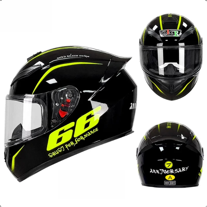 Latest Personalised Design Grey Wolf Pattern Motorcycle Full Face Helmet DOT Approved Possess Unmatched Comfort Thrilling Rides