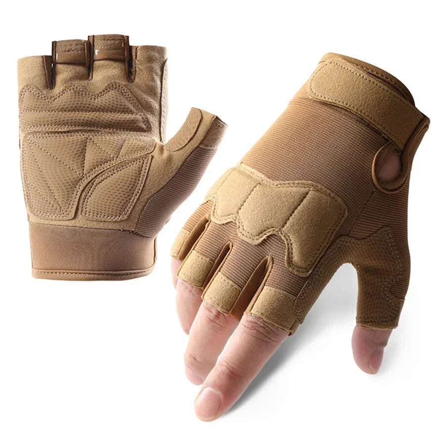 Tactical Gloves,Padded Lightweight Breathable Climbing Glove for Rock,Motorcycle,Climbing,Cycling,Tree,Sail,Outdoor Sports