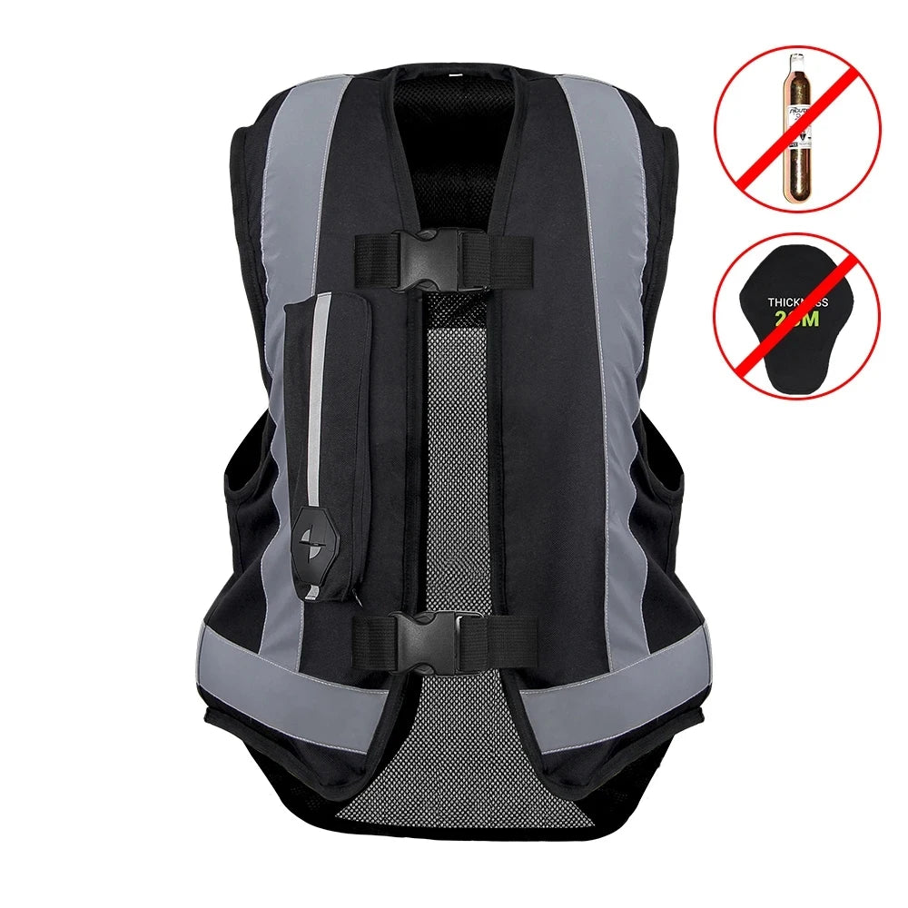 Motorcycle Jacket Motorcycle Air Bag Vest Reflective Motocross Racing Airbag Vest Moto Riding CE Protector Motorcycle Equipment