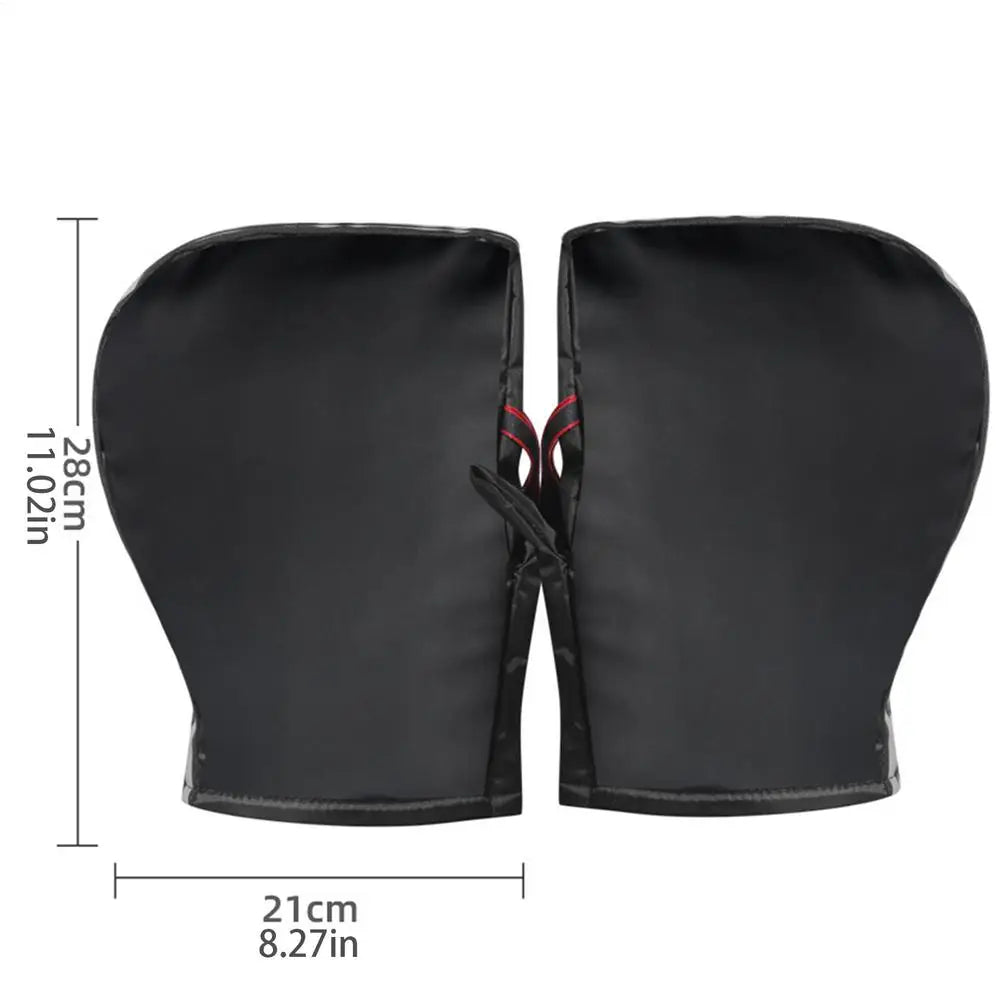 Handlebar Mittens Windproof Protective Warm Gloves Waterproof Hand Muffs For Motorcycle Riding Mountain Biking Road Cycling