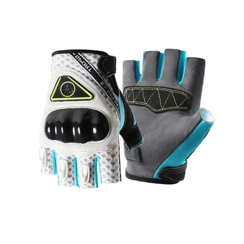 Motorcycle Protective Gloves for Unisex Breathable Anti Slip Touch Screen Gloves Outdoor Off-road Riding Wear-resistant Gloves