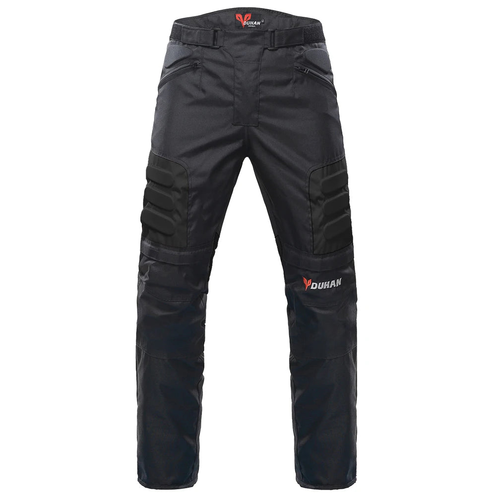 DUHAN Winter Motorcycle Jacket Moto Pants Wear-resistant Motocross Jacket  Windproof Moto Protector Touring Clothing