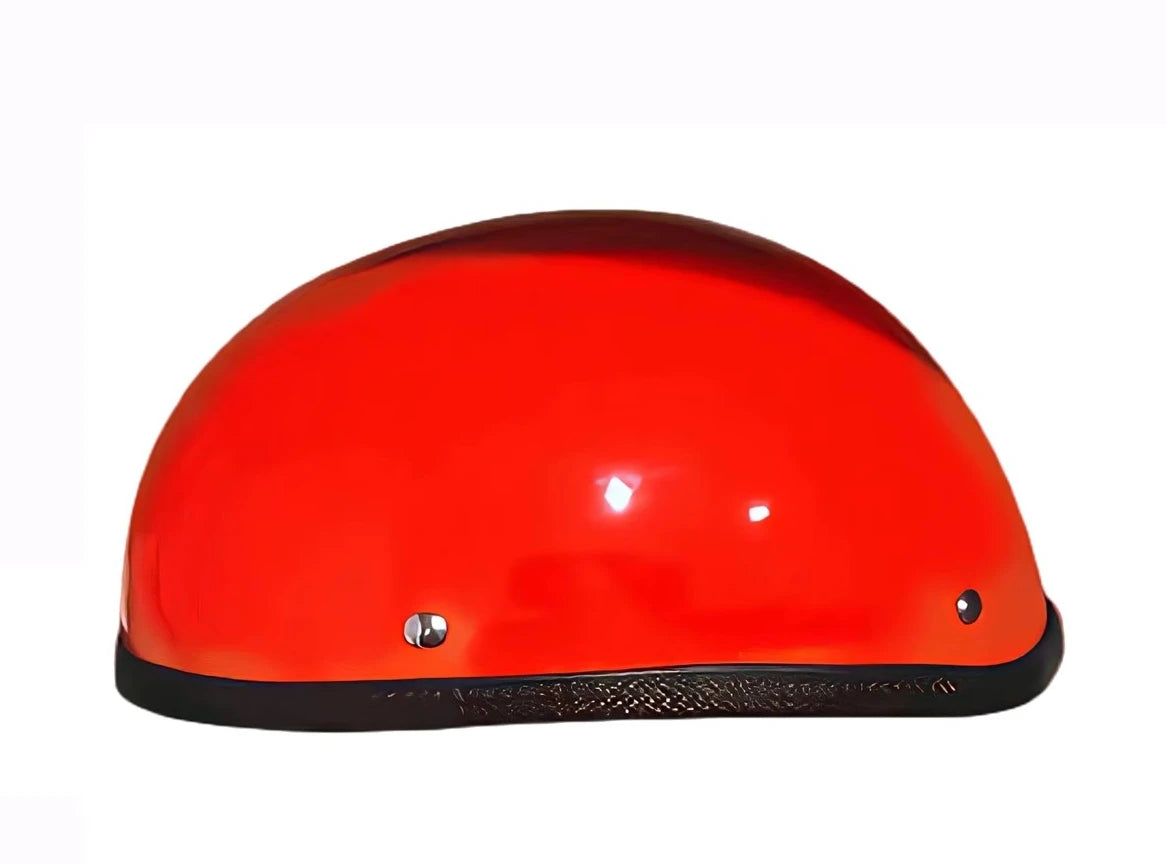 Vintage Retro German Soldier Half Helmet Fiberglass Shell Lightweight Cruise Off Road Motorcycle Helmet Cool Stylish Design