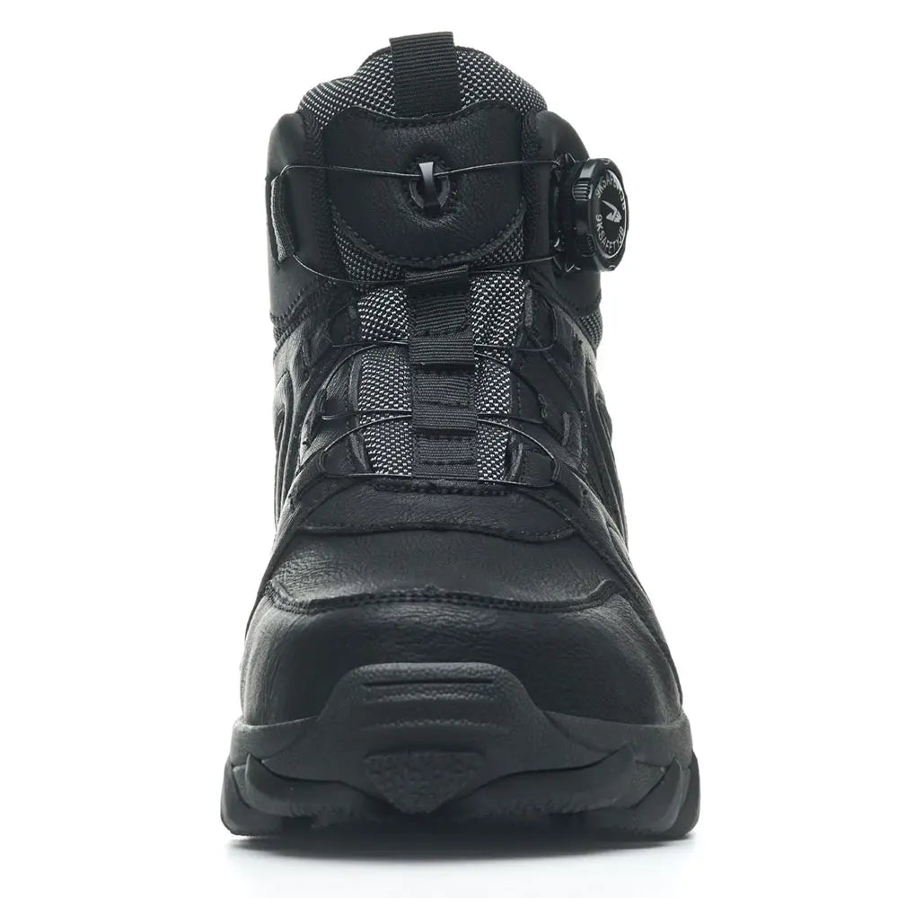Men Motorcycle Boots Anti-fall Rider Road Racing Casual Shoes Waterproof Motorbike Shoes Wear Resistant Motocross Tactics Boots