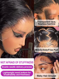 40 Inch HD Loose Deep Wave 13x6 Lace Front Human Hair Wigs Brazilian Curly Water Wavy 13x4 360 Lace Frontal Wigs For Women 250%